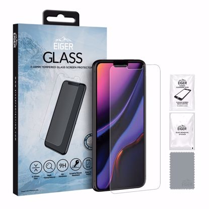 Picture of Eiger Eiger GLASS Tempered Glass Screen Protector for Apple iPhone 11 Pro Max/XS Max  in Clear