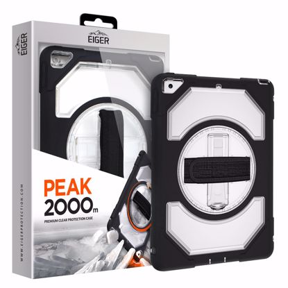 Picture of Eiger Eiger Peak 2000m Case for Apple iPad 10.2 (2019) in Black/Clear