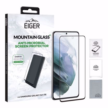 Picture of Eiger Eiger Mountain Glass+ 3D Screen Protector for Samsung Galaxy S21 FE
