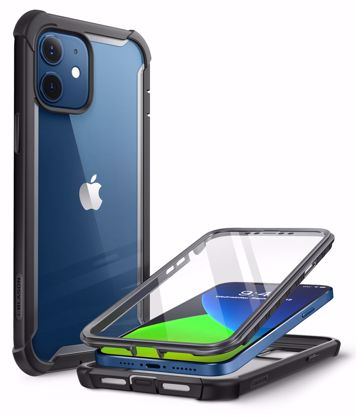 Picture of i-Blason i-Blason Ares Full Body Case with Screen Protector for iPhone 12/12 Pro in Black
