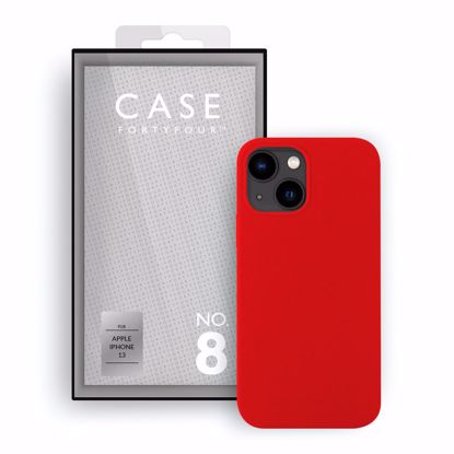 Picture of Case FortyFour Case FortyFour No.8 for Apple iPhone 13 in Red