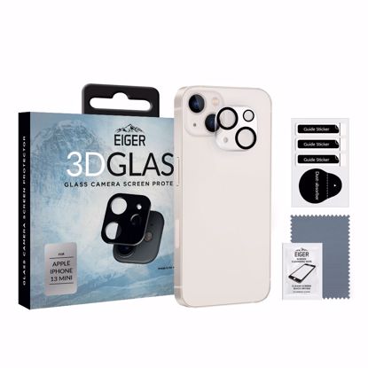 Picture of Eiger Eiger GLASS 3D Camera Lens Protector for Apple iPhone 13 Mini