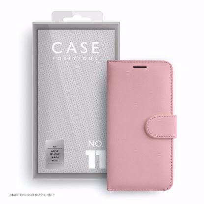 Picture of Case FortyFour Case FortyFour No.11 for Apple iPhone 14 Pro Max in Cross Grain Pink