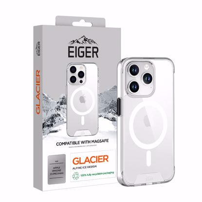 Picture of Eiger Eiger Glacier Magsafe Case for Apple iPhone 15 Pro Max in Clear