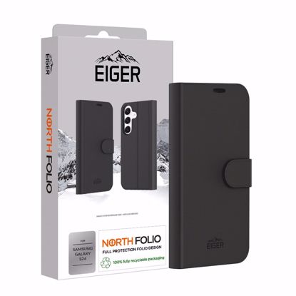 Picture of Eiger Eiger North Folio Case for Samsung S24 in Black