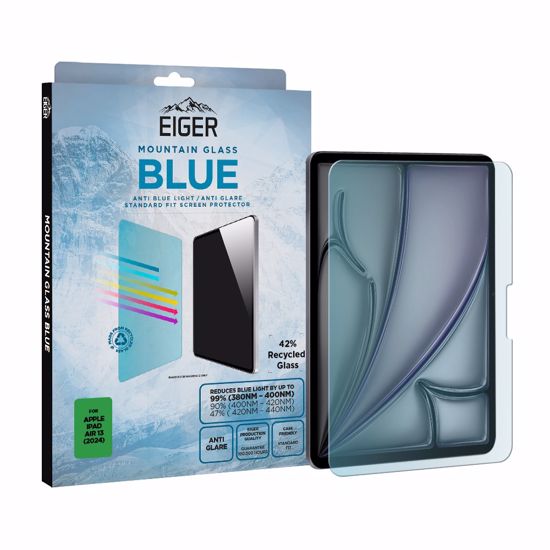 Picture of Eiger Eiger GRS Mountain Blue Tablet Screen Protector for iPad Air 13 (2025) / (2024)