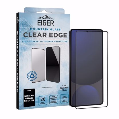 Picture of Eiger Eiger Mountain Glass CLEAR EDGE Screen Protector for Samsung S25 Ultra