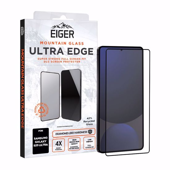 Picture of Eiger Eiger GRS Mountain Glass Ultra EDGE Screen Protector for Samsung Galaxy S25 Ultra