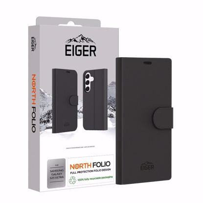 Picture of Eiger Eiger North Folio Case for Samsung S25 Ultra in Black