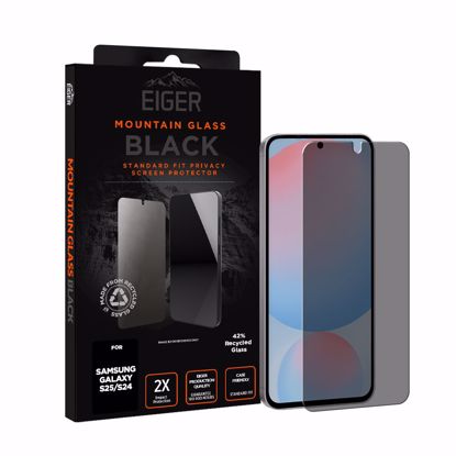 Picture of Eiger Eiger Mountain Black Privacy Screen Protector for Samsung S25/ S24